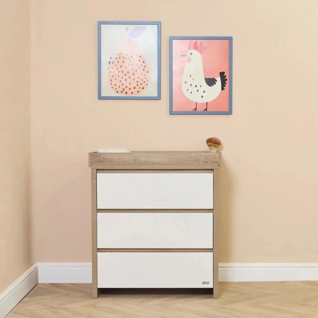 Tutti Bambini Modena 3 pcs Room Set - White/Oak