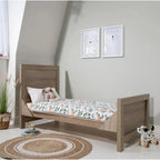 Tutti Bambini Modena 3-in-1 Cot Bed - White/Oak