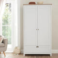 Tutti Bambini Verona Wardrobe - White/Oak