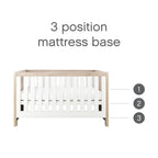 Tutti Bambini Modena 3 pcs Room Set - White/Oak