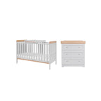 Tutti Bambini Rio 2 pcs Room Set - Dove Grey/Honey Oak
