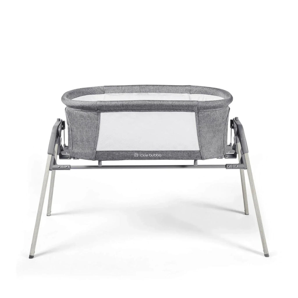 Ickle Bubba Drift Gliding Crib - Ash Grey