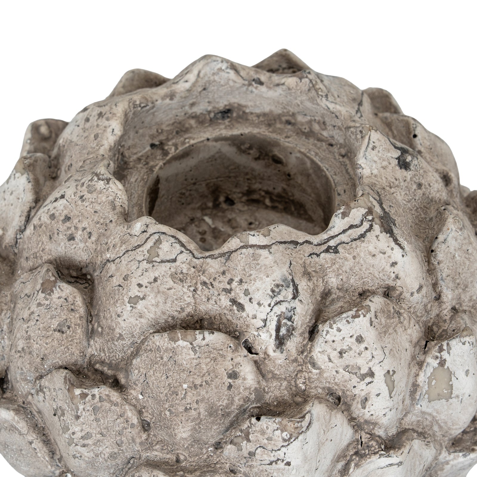 Small Stone Effect Acorn Tea Light Holder