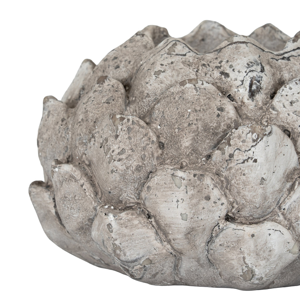 Small Stone Effect Acorn Tea Light Holder