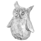 Olive The Silver Ceramic Owl - Large