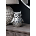 Olive The Silver Ceramic Owl
