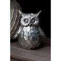 Olive The Silver Ceramic Owl - Large