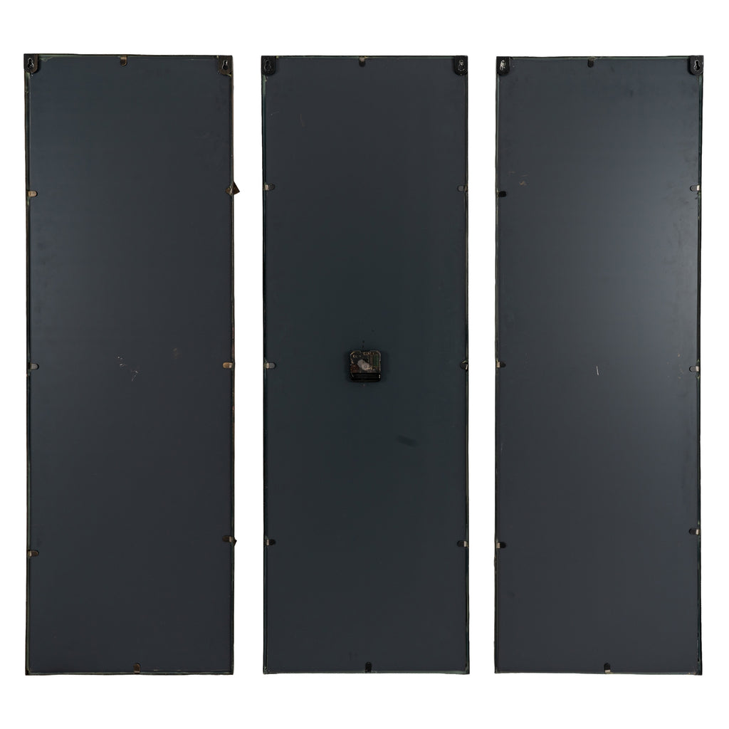 Brooklyn Black And Gold Wall Clock