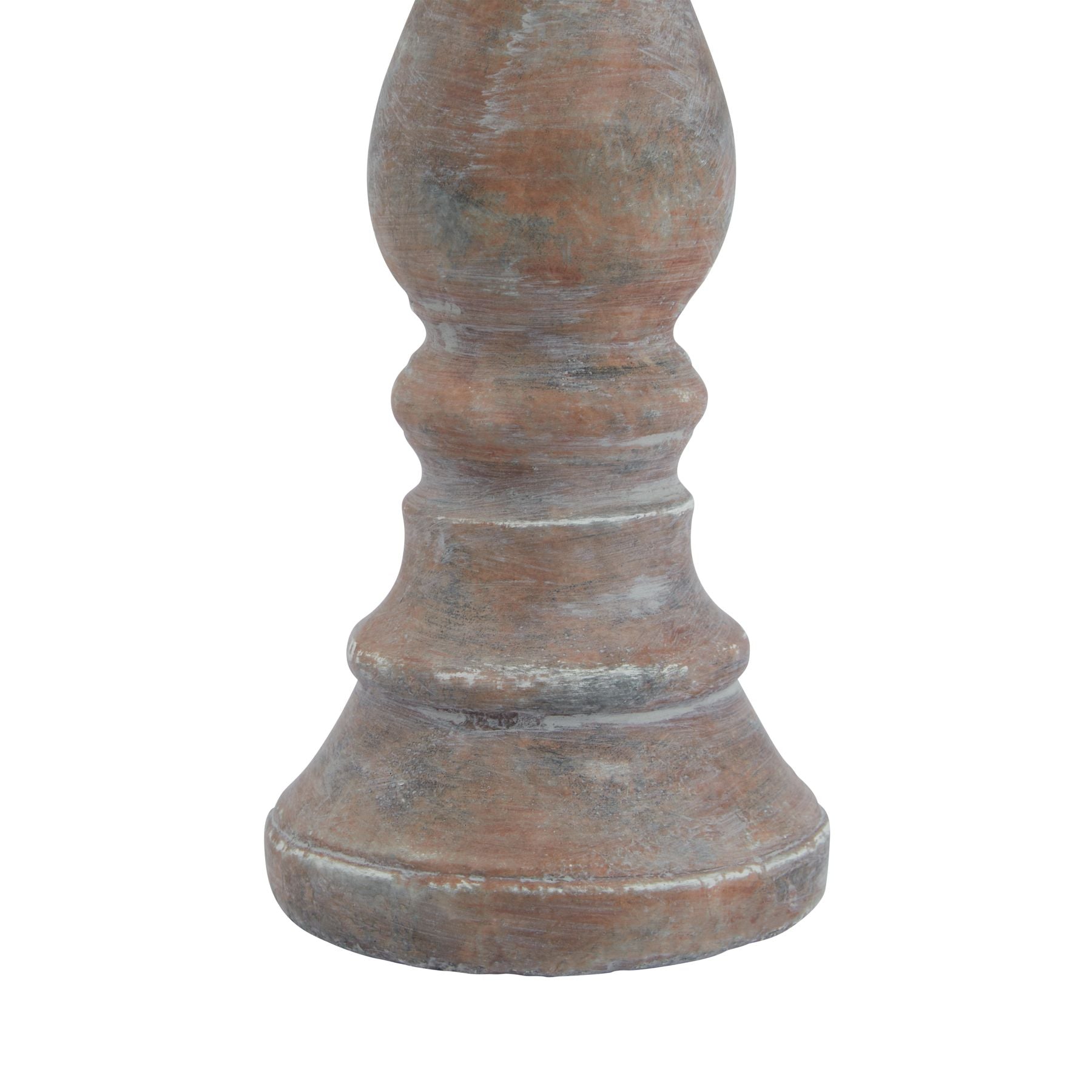 Siena Medium Brown Column Candle Holder