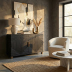 Lennox Black 2 Door Sideboard