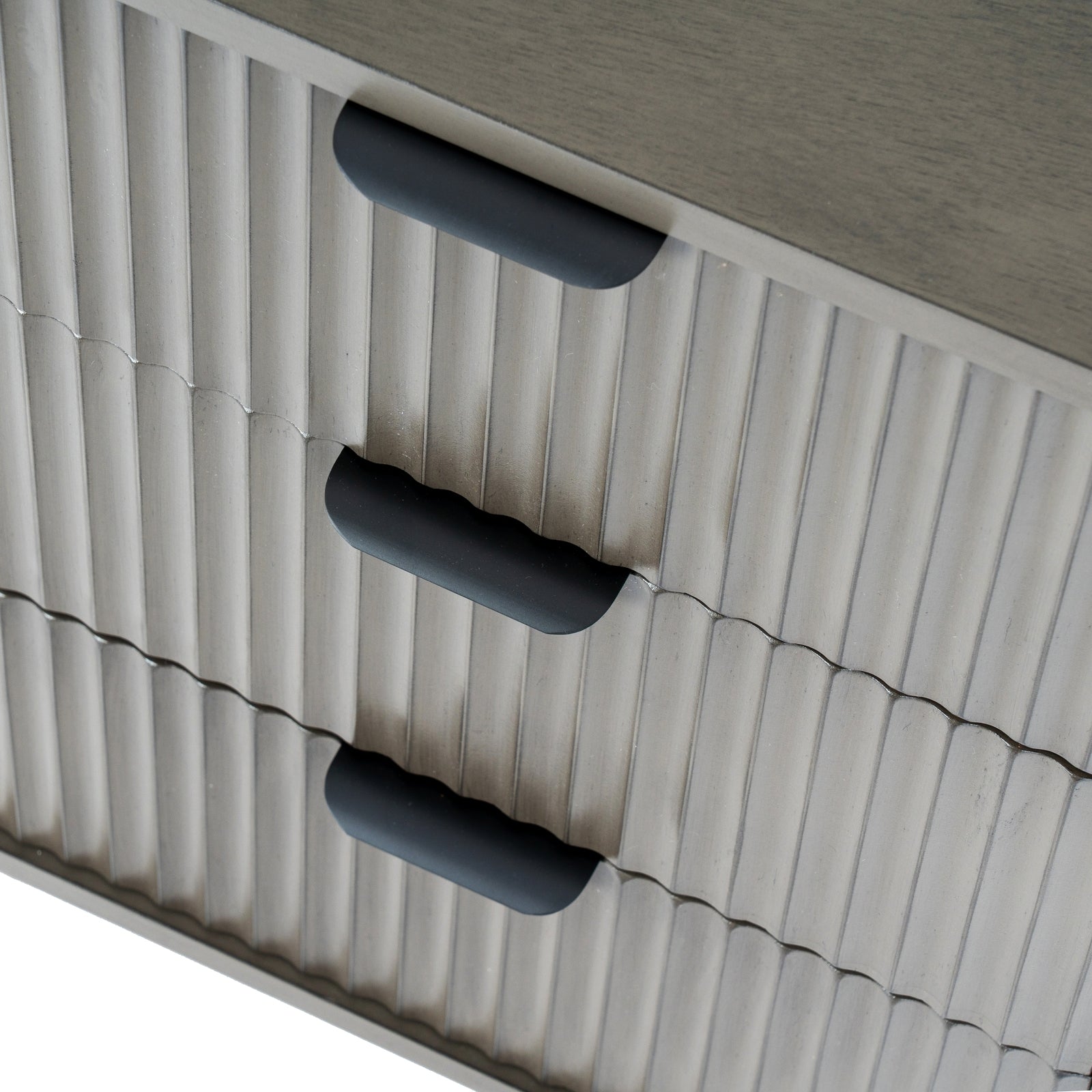 Reed Collection 3 Drawer Bedside Table