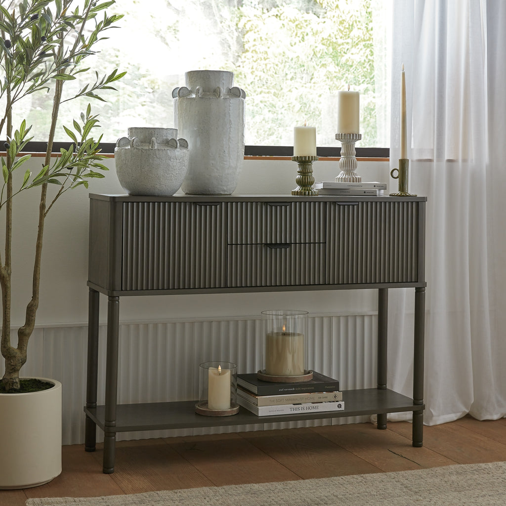 Reed Collection 2 Drawer 2 Door Console