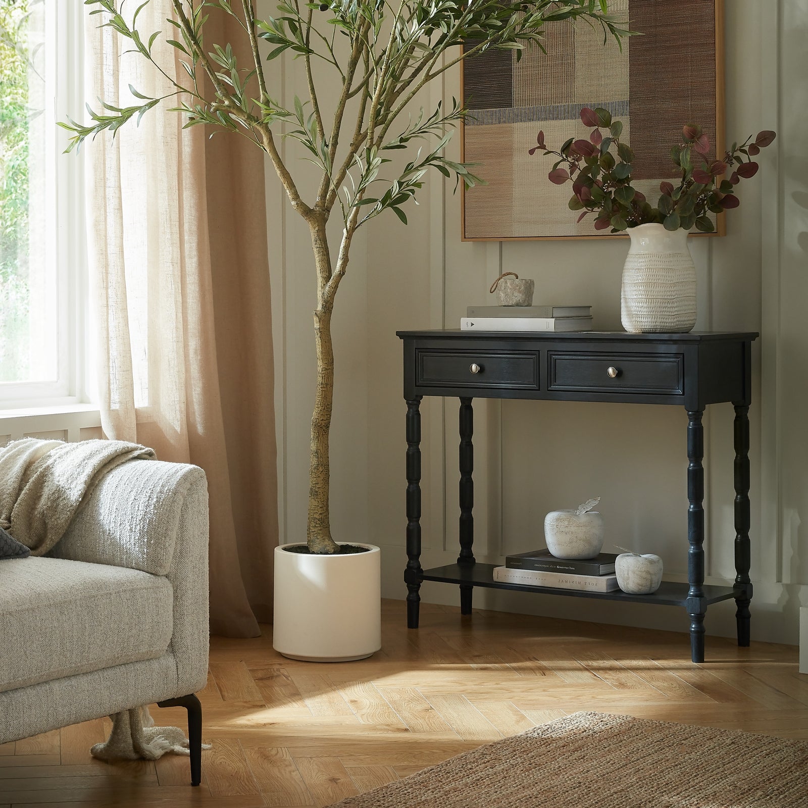 Contour Collection 2 Drawer Console