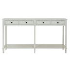 Belmont Collection 4 Drawer Console