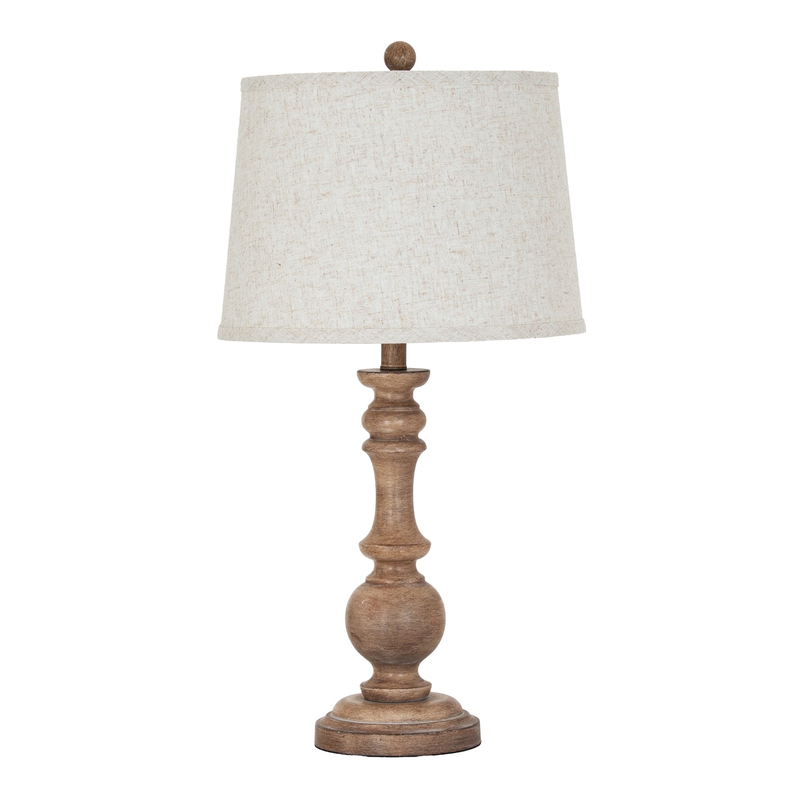 Seraphia Table Lamp With Edged Linen Shade