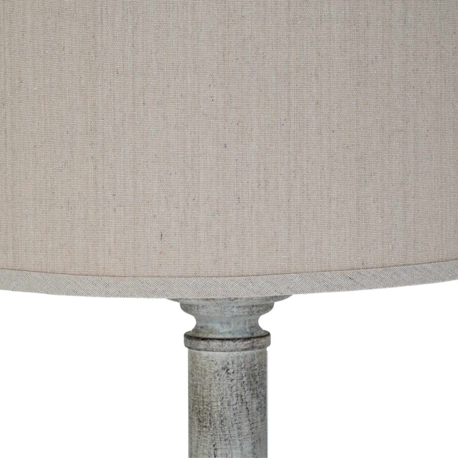 Stella Floor Lamp With Linen Shade
