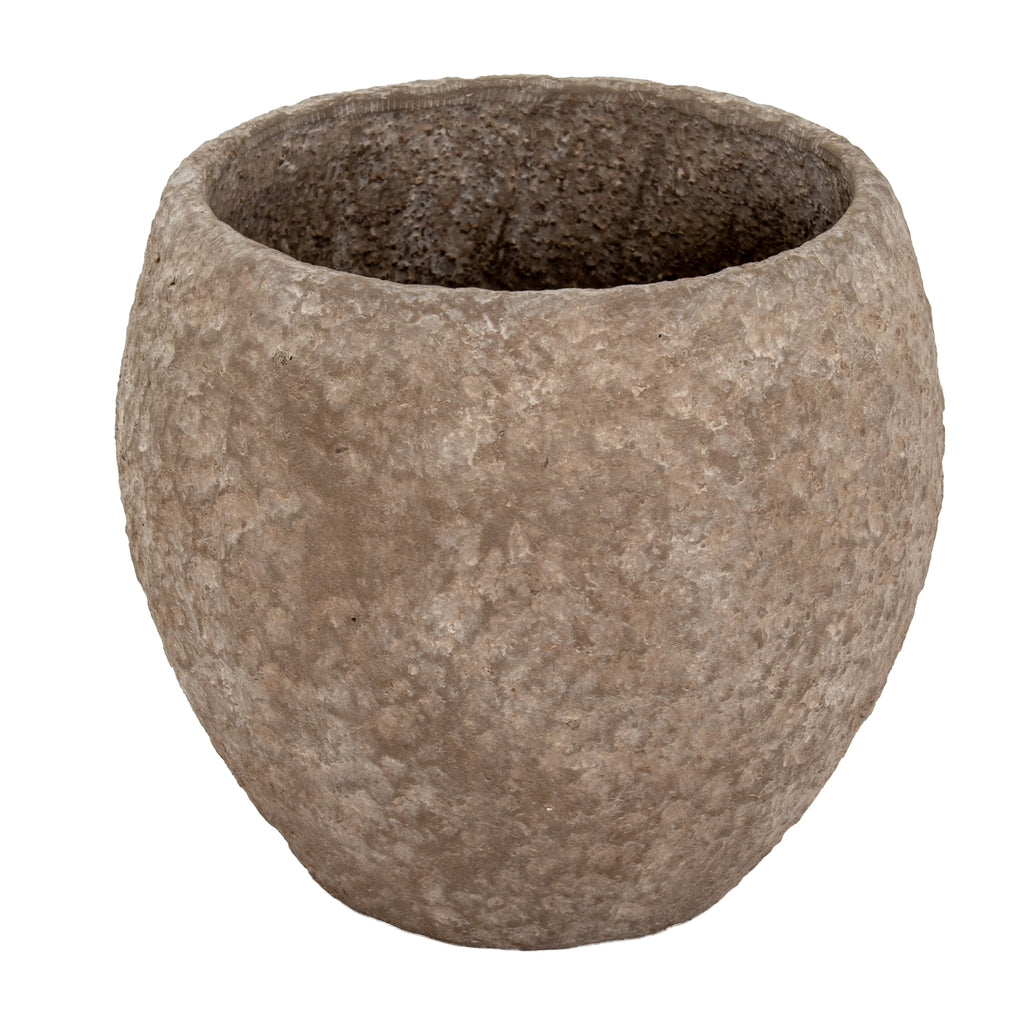 Umber Pot Belly Set Of 3 Planters