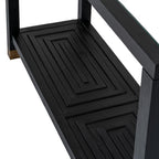 Lennox Black Console Table