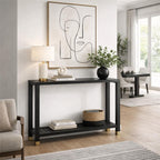 Lennox Black Console Table
