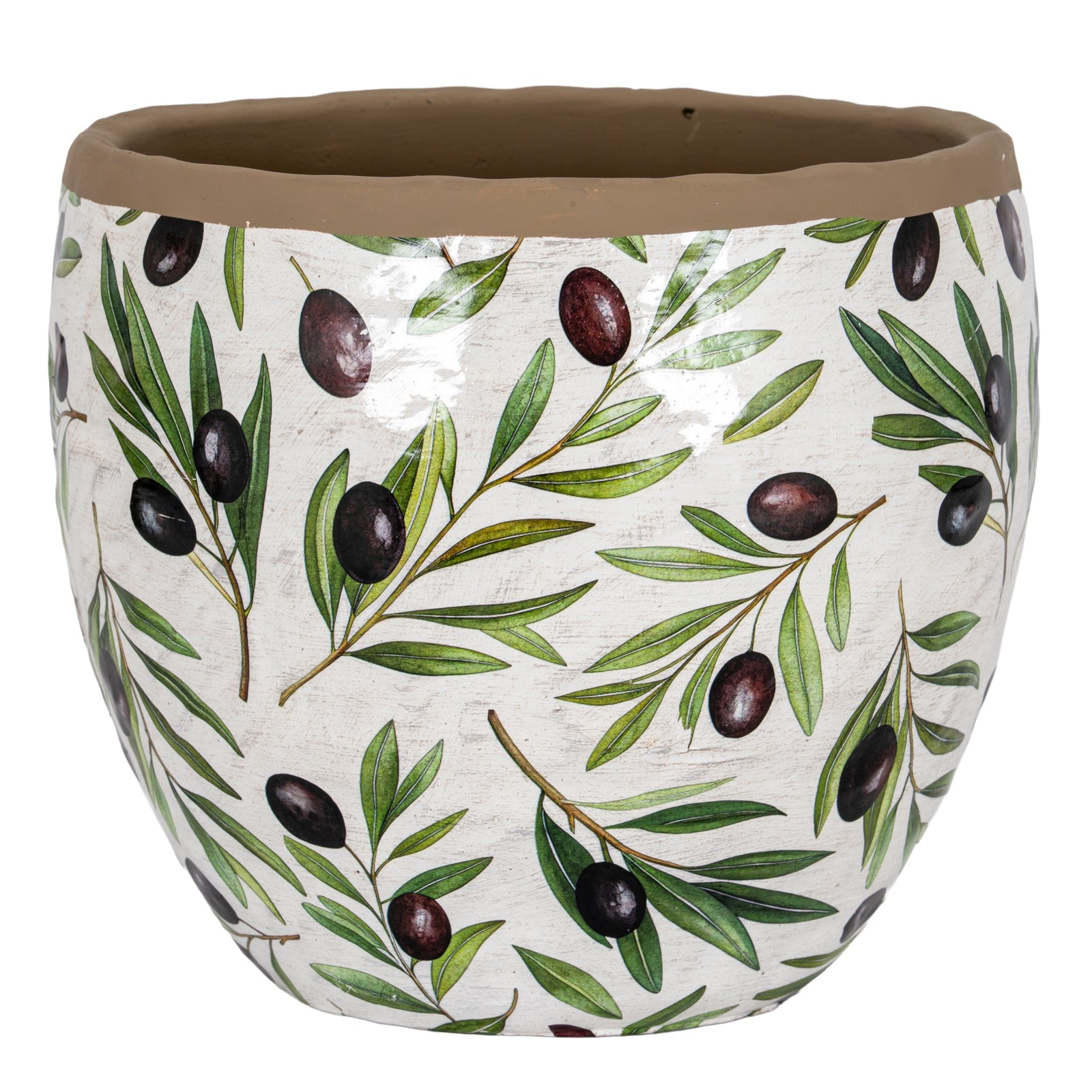 Verdal Olive Medium Planter