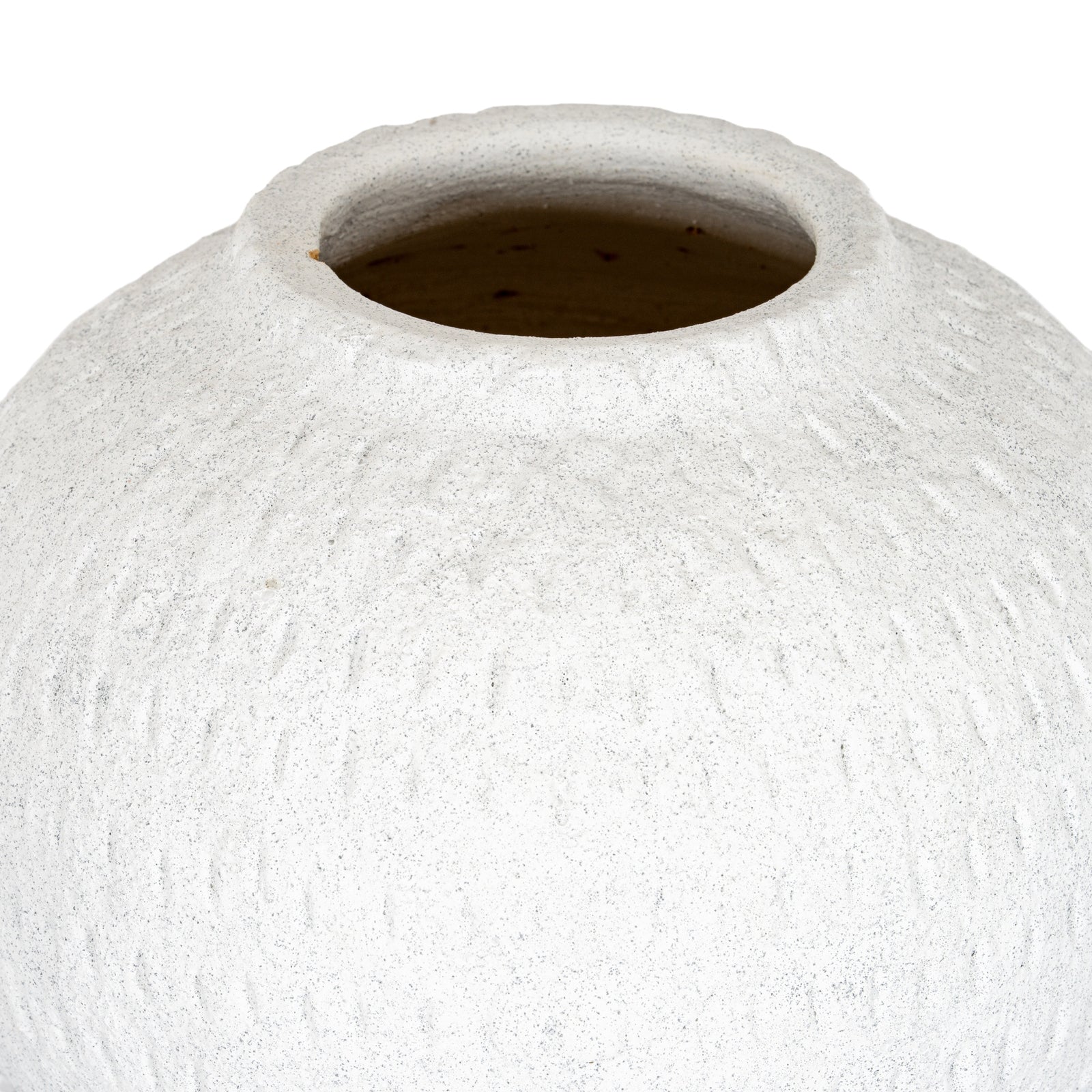 Ashen Medium Round Vase