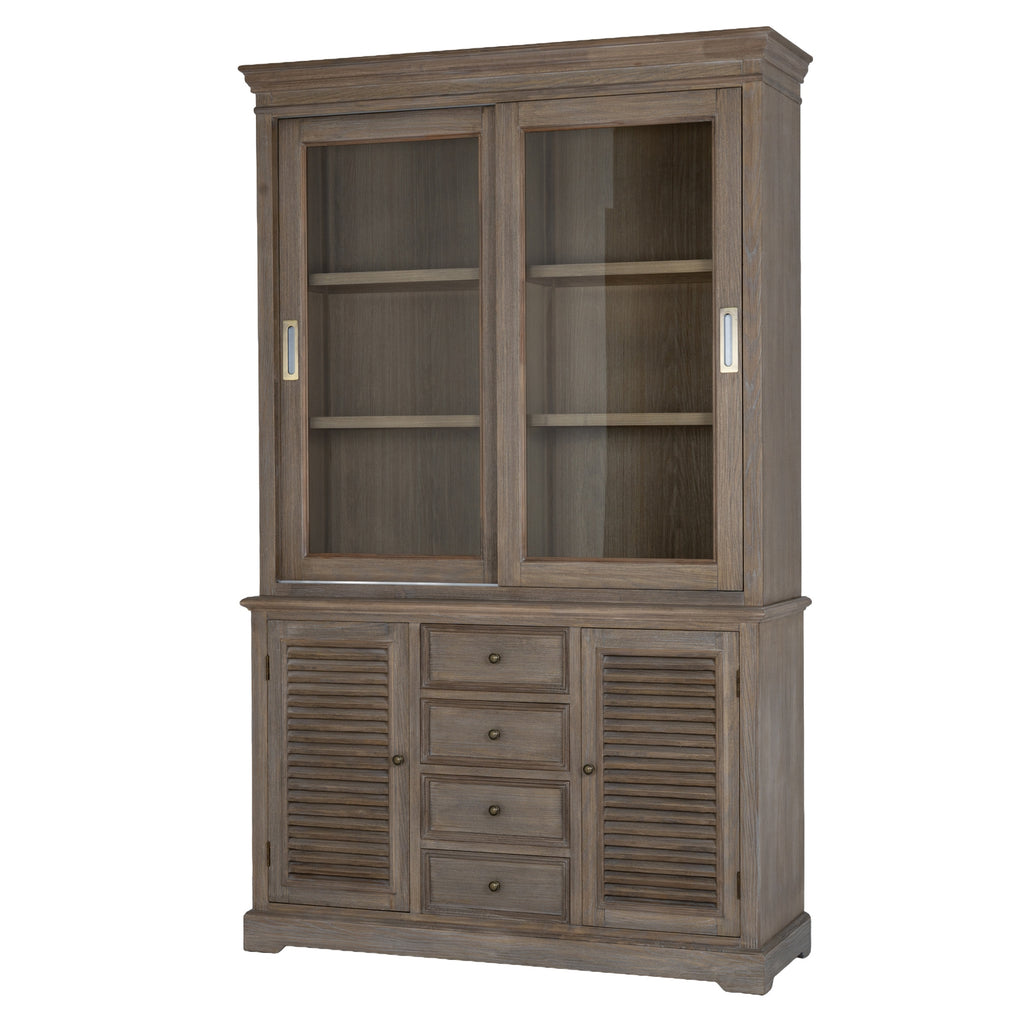 Delphine Collection Sliding Glass Dresser Top