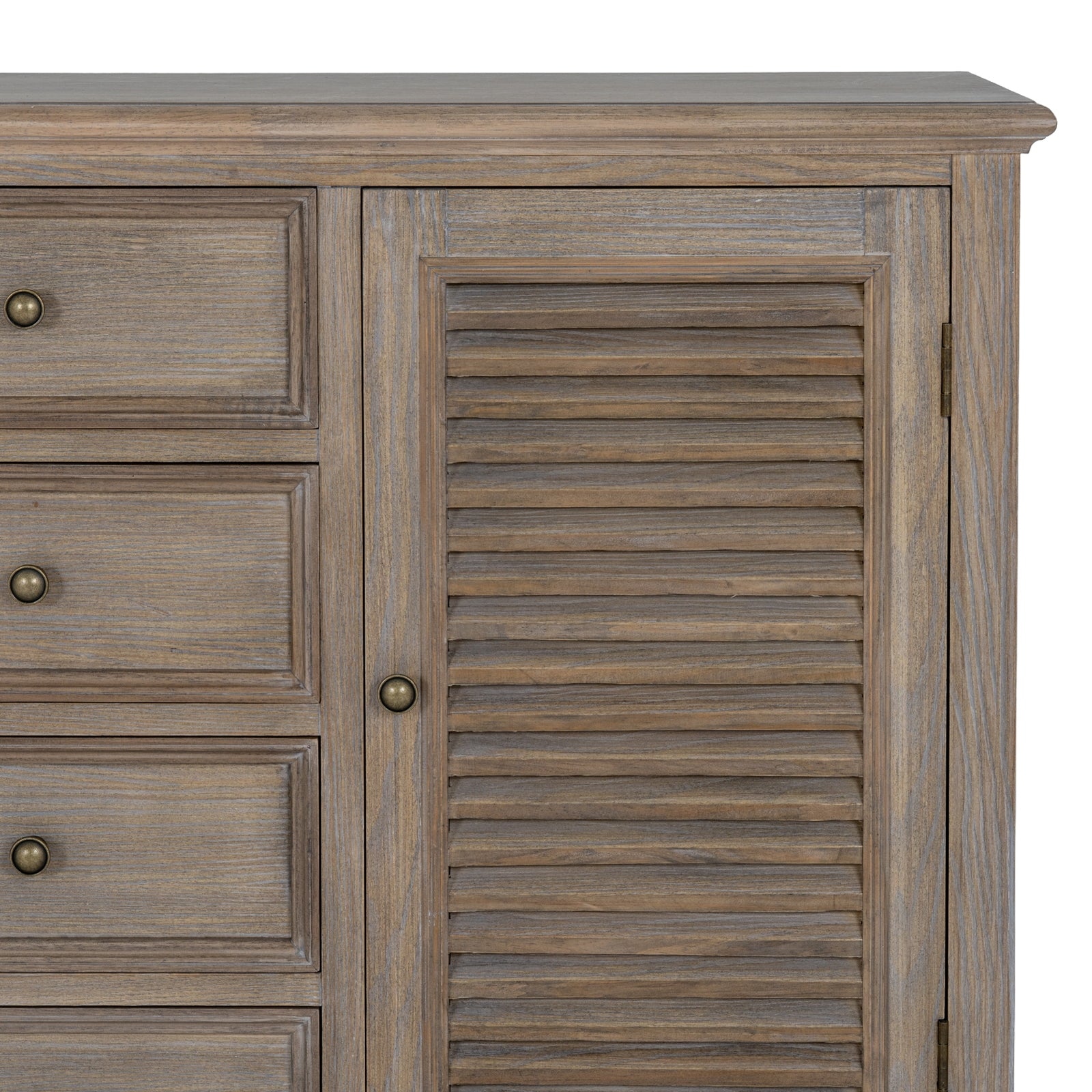 Delphine Collection 2 Door 4 Drawer Large Dresser Base