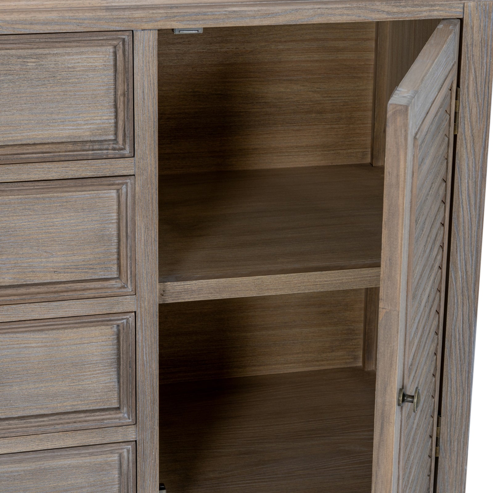 Delphine Collection 2 Door 4 Drawer Large Dresser Base
