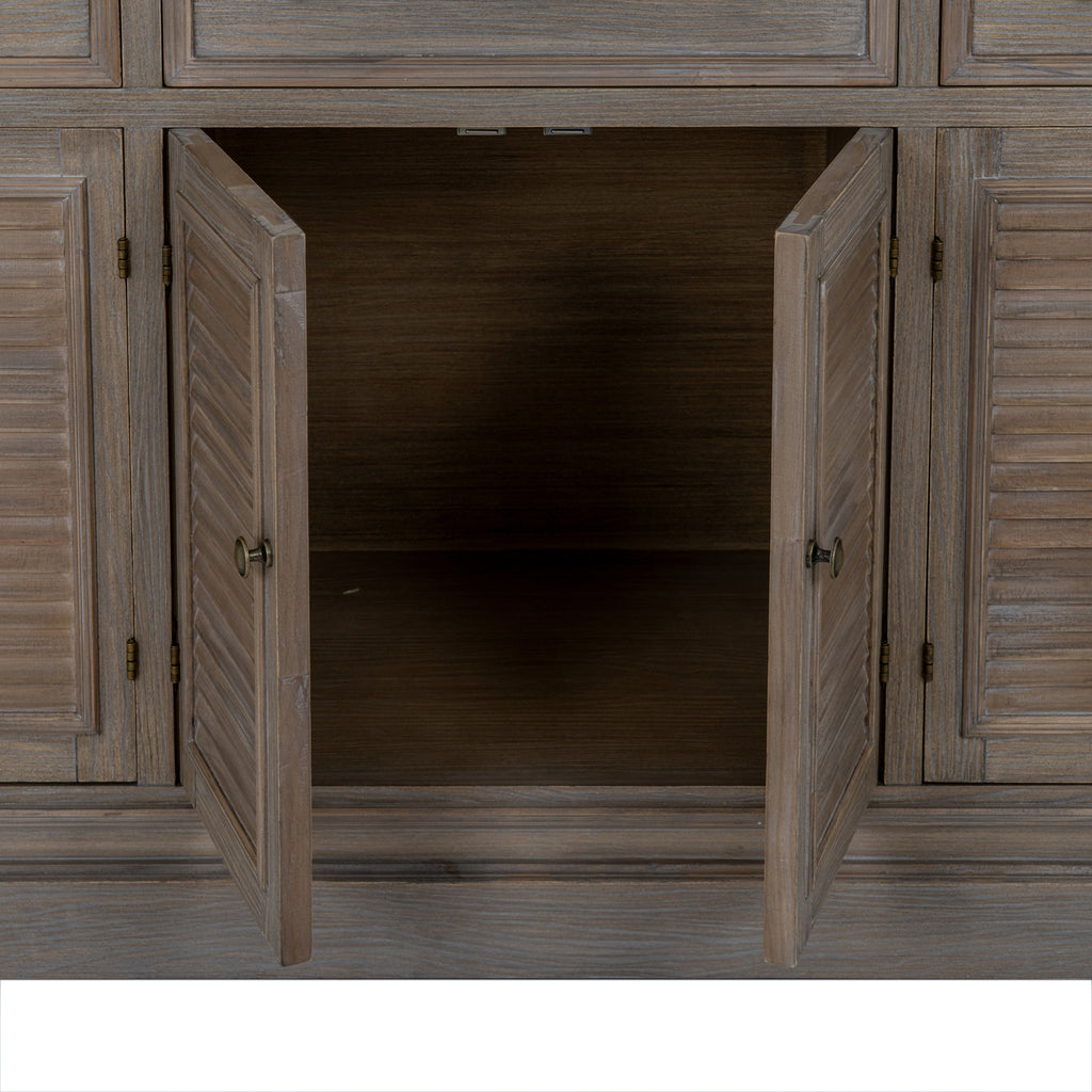 Delphine Collection 6 Door 3 Drawer Large Dresser Base