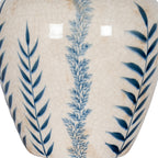 Small Blue Flora Olpe Vase