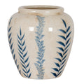 Small Blue Flora Olpe Vase
