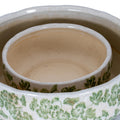Small Green Clover Ceramic Bowl