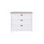 Tutti Bambini Verona Chest Changer - White/Oak