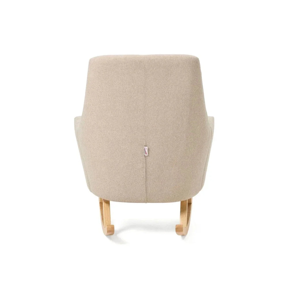 Tutti Bambini Jonah Rocking Chair & Foot Stool - Stone