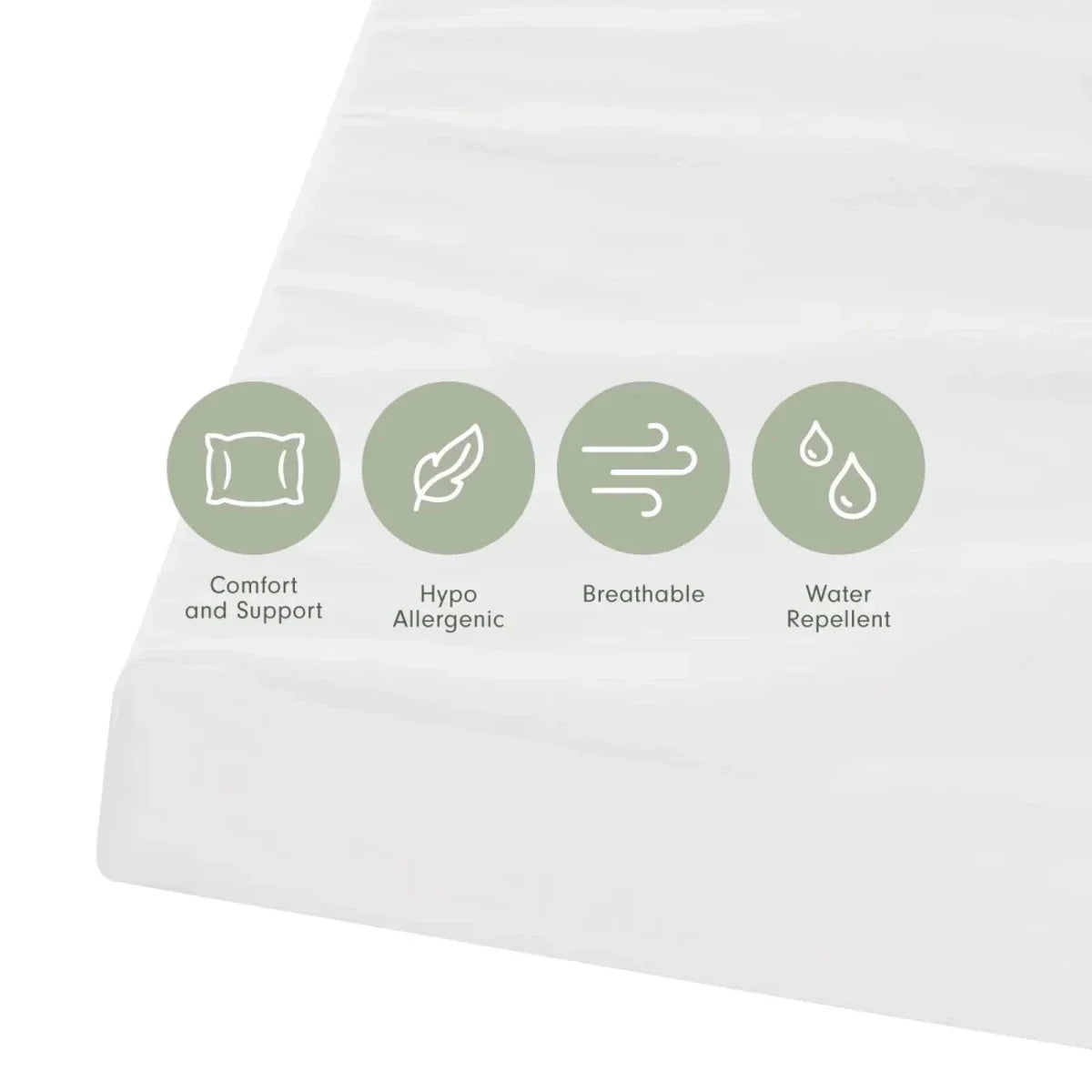 Tutti Bambini Rio Cot Bed with Cot Top Changer & Mattress - White