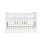 Ickle Bubba Snowdon Classic Cot Bed White - Without Mattress