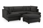 Carnaby Plush  U-Shape Corner Sofa: Spacious, Comfortable, Stylish Living Room Seating