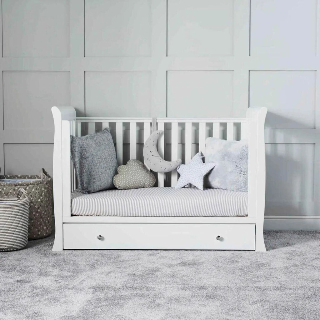 Ickle Bubba Snowdon 4-in-1 Mini Furniture Set Fibre Mattress 2 pcs - White