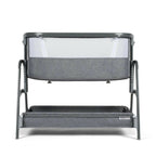 Ickle Bubba Bubba&Me Bedside Crib - Space Grey
