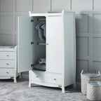 Ickle Bubba Snowdon Wardrobe - White