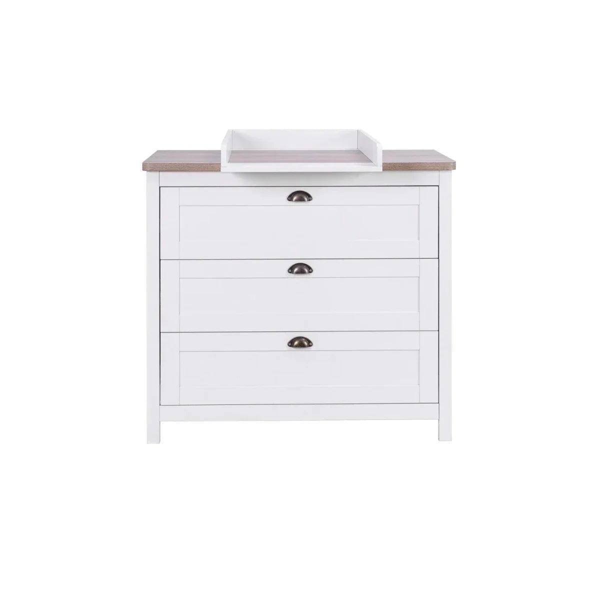 Tutti Bambini Verona Chest Changer - White/Oak