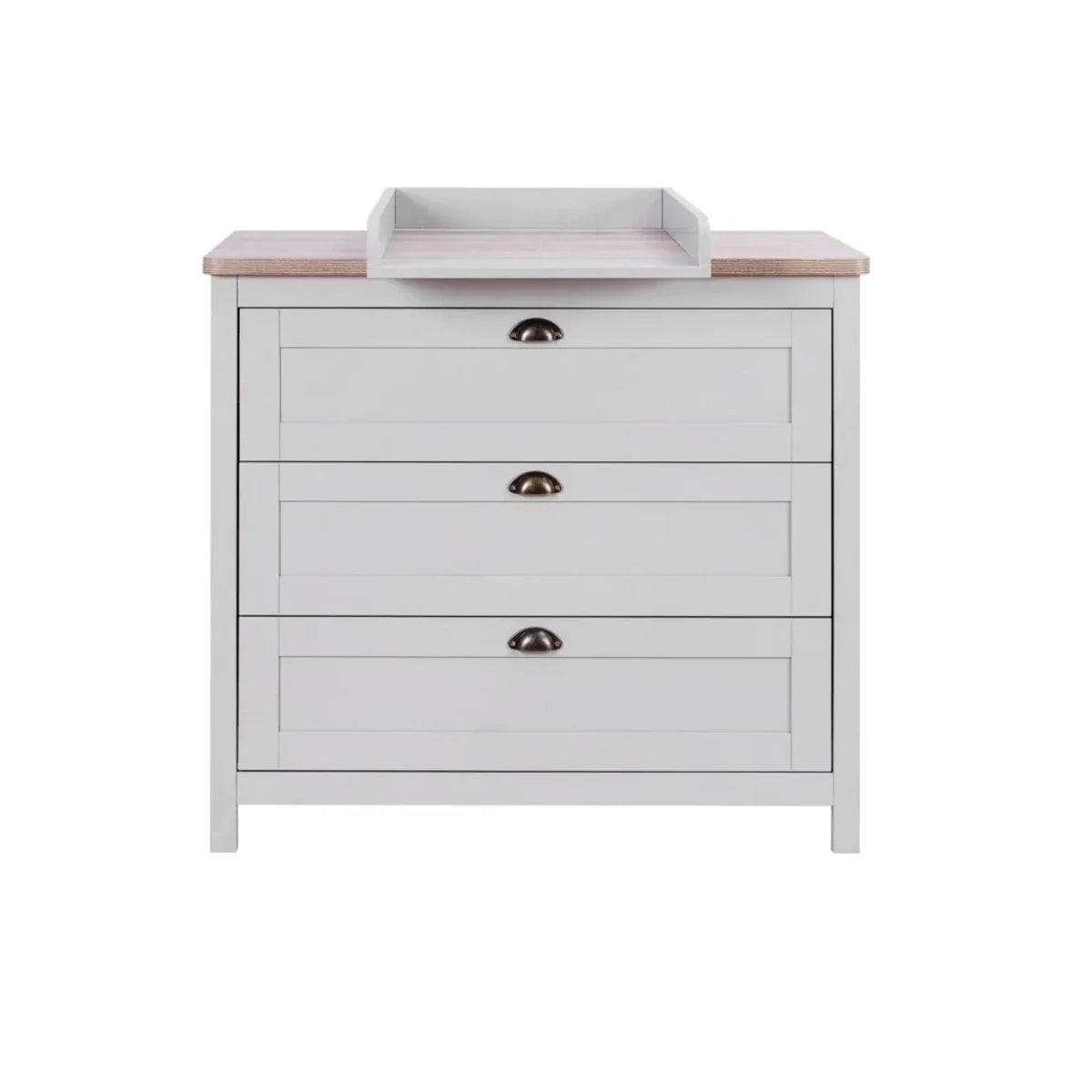 Tutti Bambini Verona 2 pcs Room Set - Dove Grey/Oak