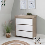 Tutti Bambini Modena Changing Unit - White/Oak