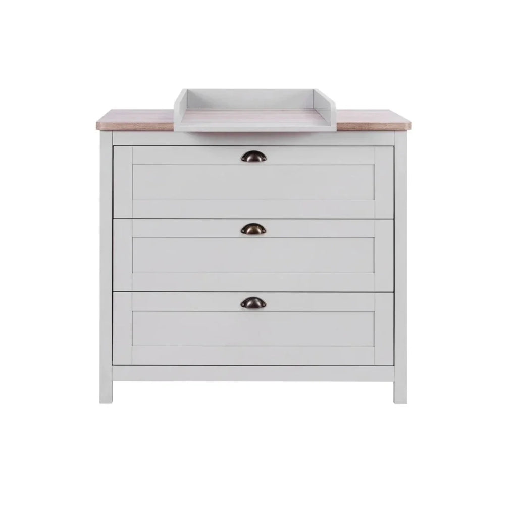 Tutti Bambini Verona 3 pcs Room Set - Dove Grey/Oak