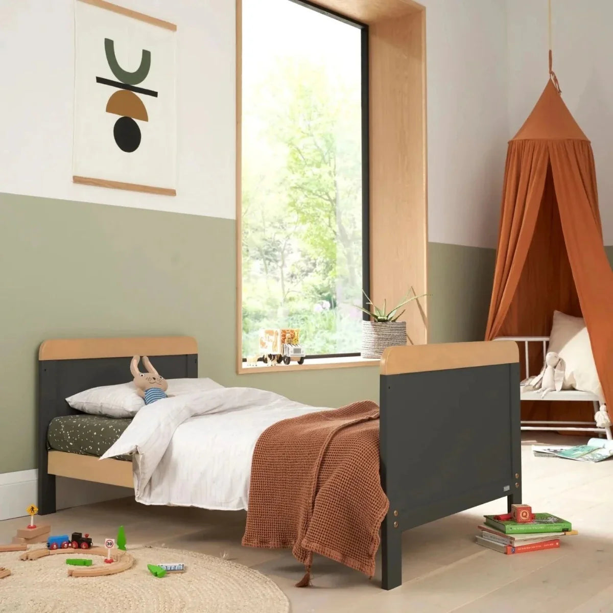 Tutti Bambini Rio 3 pcs Room Set - Dove Grey/Honey Oak