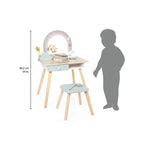 Janod Wooden Dressing Table - Unicorn