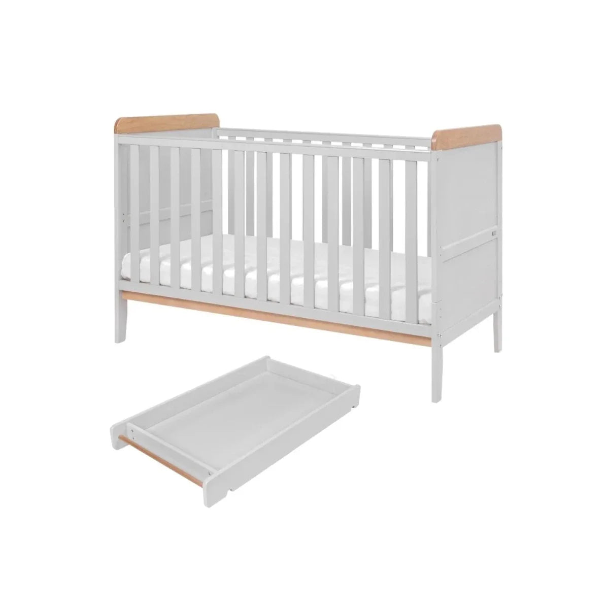 Tutti Bambini Rio 3 pcs Room Set - Slate/Honey Oak