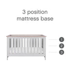 Tutti Bambini Verona 3 pcs Room Set - Dove Grey/Oak