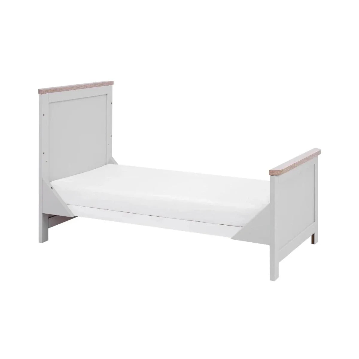 Tutti Bambini Verona Cot Bed - Dove Grey/Oak