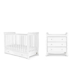 Ickle Bubba Snowdon 4-in-1 Mini Furniture Set Fibre Mattress 2 pcs - White